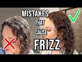 8 Styling Mistakes that Cause Frizz, Root Frizz, & Wet Frizz