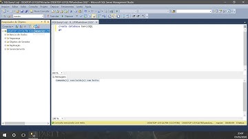 Tutorial - Como criar seu primeiro banco de dados com o SQL SERVER (Para Iniciantes!!!)
