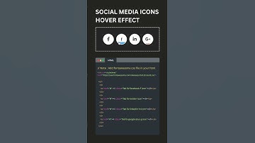 Social media icon hover effect #html #css #hover #socialmedia #effects #webdeveloper #icon #media