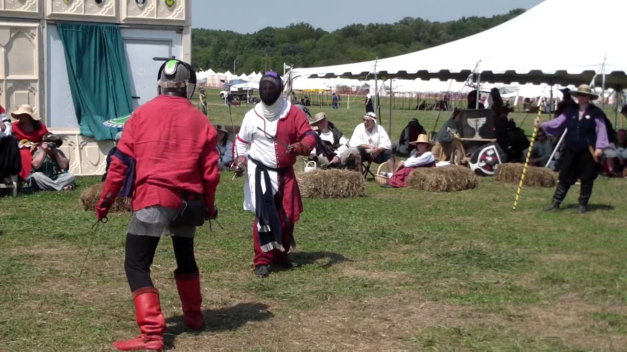 Pennsic 41 Rapier Champions: Lord Rurik the Red vs. Baron Giovanni D'Enzinas of Ealdormere