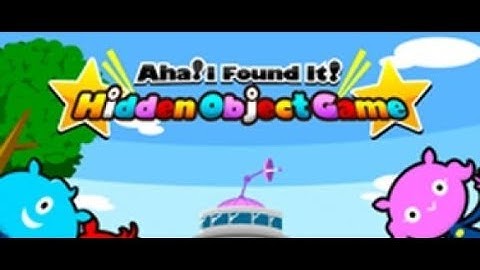 Aha! I Found It! Hidden Object Game - Trailer [WiiWare]