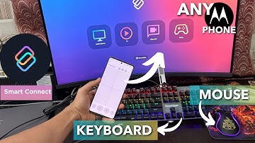 How to Connect Moto Phone with Keyboard, Mouse & External Monitor Using Smart Connect app with wire