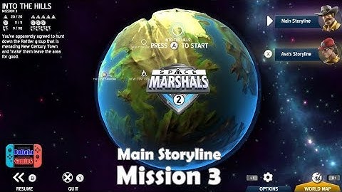 Space Marshals 2 (Main Storyline) : Mission 3 Into The Hills | Gameplay Walkthrough
