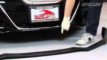 2016-18 Nissan Maxima Front Splitter Install | STILLEN