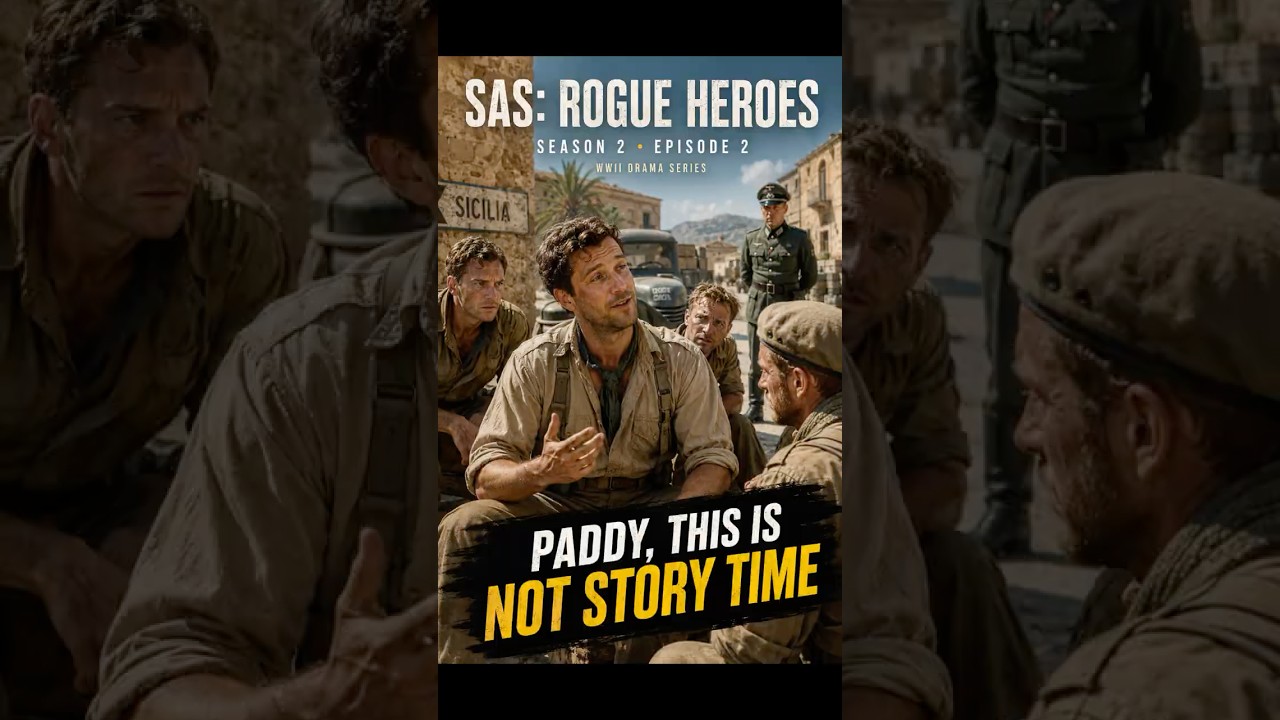 Paddy, This Is Not Story Time | SAS: Rogue Heroes S2E2 “Episode #2.2” #shorts #movie