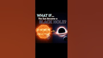 What If... The Sun Became a Black Hole? #shorts