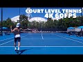 Diego Schwartzman Practice (4K 60FPS) Court Level View 2021 Australian Open