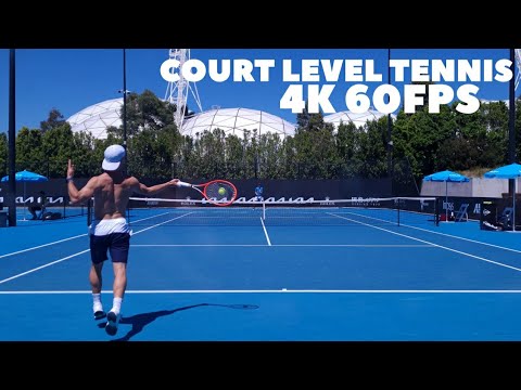 Download Diego Schwartzman Court Level Practice | Australian Open (4K 60FPS)