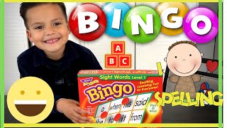 SIGHT Words BINGO!! Guess WHO LOST!