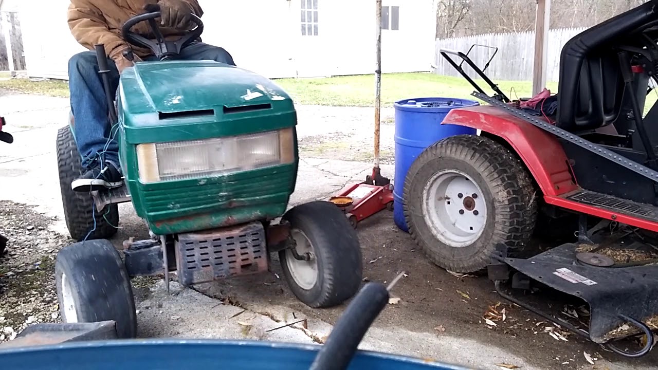 Ranch King Garden Tractor Cold Start YouTube