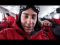 Flying from christchurch to the south pole station antarctica
