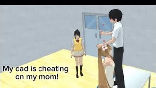 My dad is cheating on my mom!😭 High school simulator 2018 | Yandere simulator screenshot 5