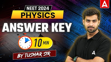 NEET 2024 PHYSICS ANSWER 2024 | NEET PHYSICS ANSWER KEY 2024 | NEET PHYSICS PAPER ANALYSIS 2024