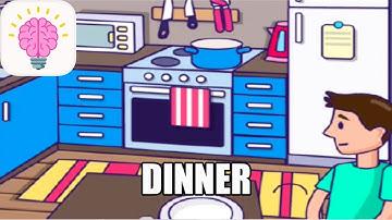 Brain Puzzle Adventure DINNER Gameplay Walkthrough (iOS - Android)