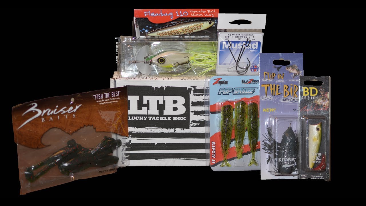 July Lucky Tackle Box Unboxing - 7/8/17