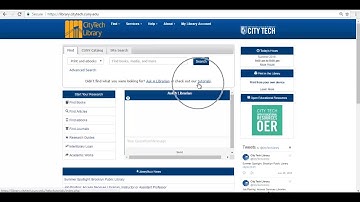 Navigating the Library Website