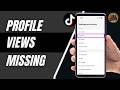 How To Fix TikTok Profile Views Feature Missing 2026 | Profile View Option Not Showing