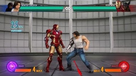 MARVEL VS. CAPCOM: INFINITE Captain America combo