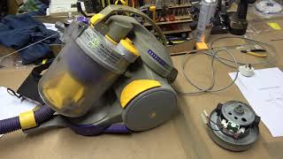 Dyson motor failed - test it the easy way