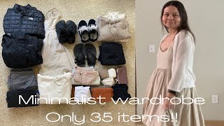 Minimalist Wardrobe All Four Seasons Only 35 Items!!!!