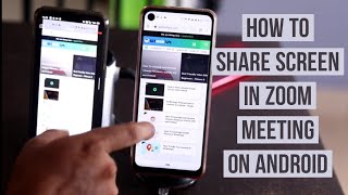 How to Share Screen in Zoom Meetings on Android screenshot 3