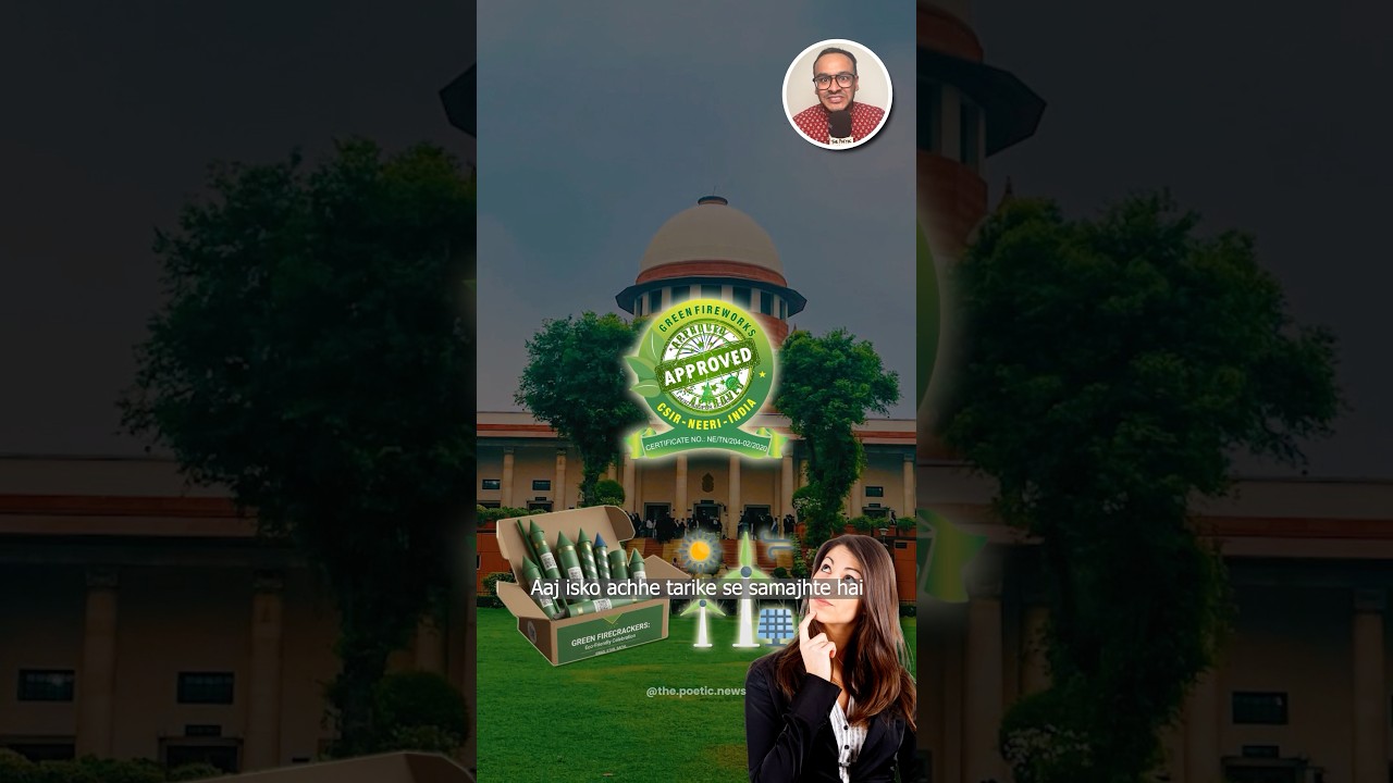 Here is the reality behind Green crackers 💯 India’s eco-friendly Diwali revolution 🥳 