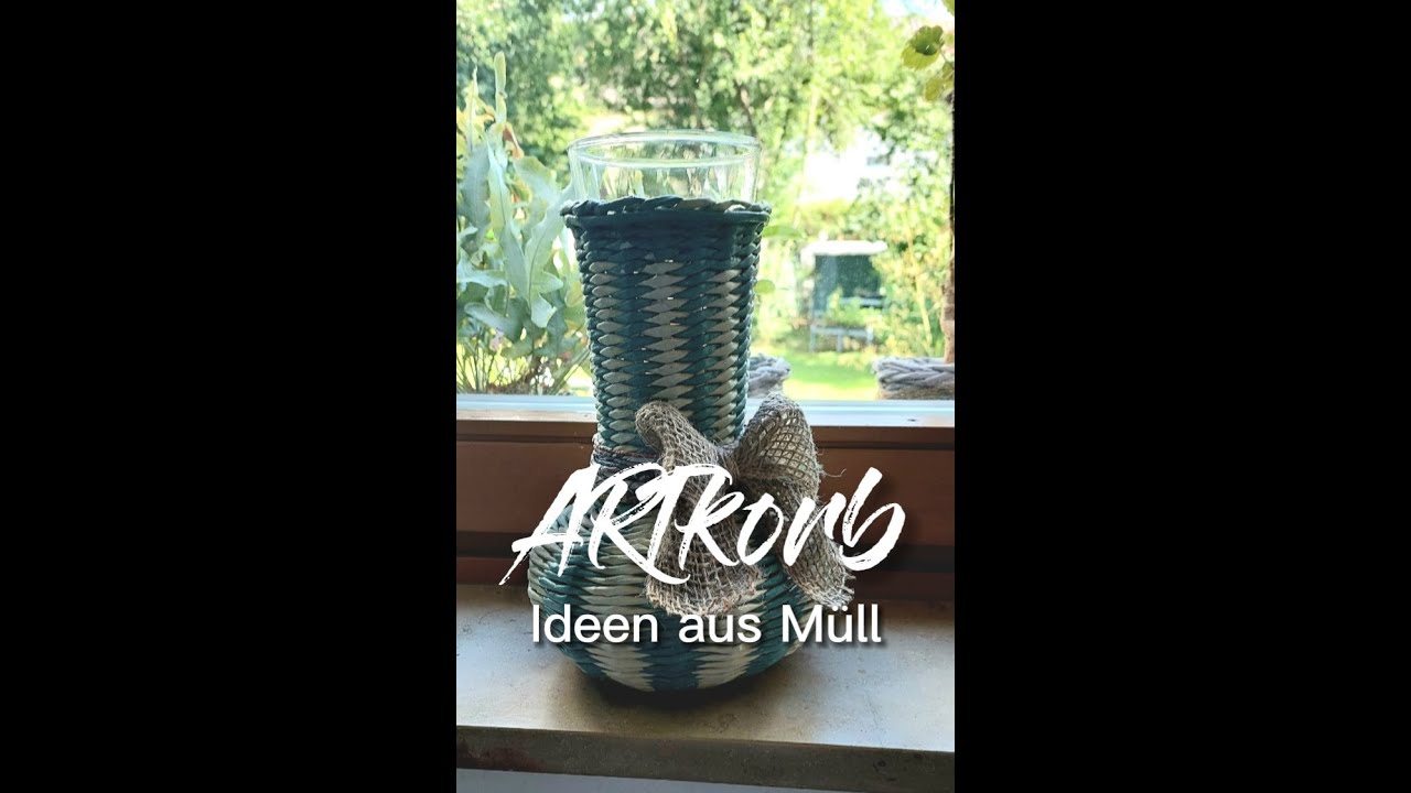 20 Kreative DIY-Ideen für Deko und Wohnaccessoires aus Müll