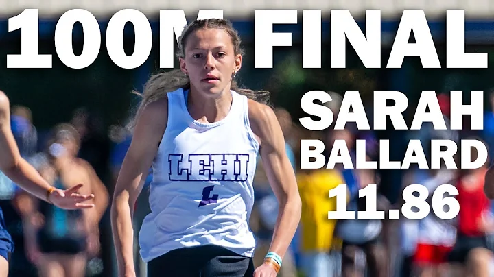 100M Final 5A Girls | Sarah Ballard