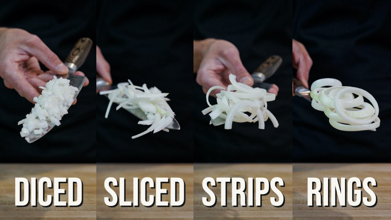 The 4 Best Ways To Cut Onions Back To Basics Episode 1 YouTube