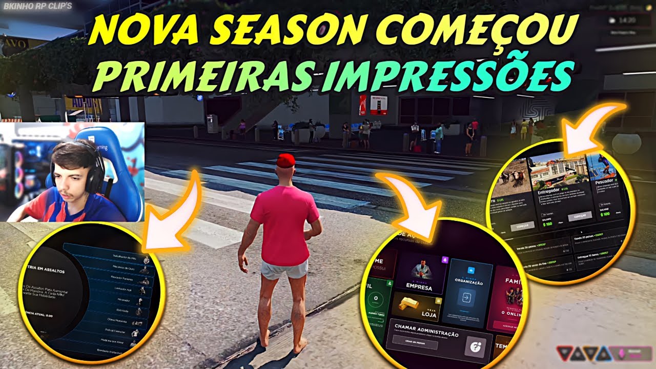 NOVA SEASON DO HYPE COMEÇOU | PRIMEIRAS IMPRESSÕES DO BK NA CIDADE ...