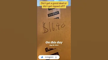 Did I Get A Good Deal Or Did I Get Ripped Off Throwback 