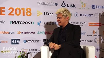 William Skannerup interviews Mike Butcher at BlockShow