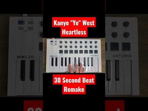 Kanye Ye West Heartless 30 Second Beat Remake Kanyewest Ye Beat Beats
