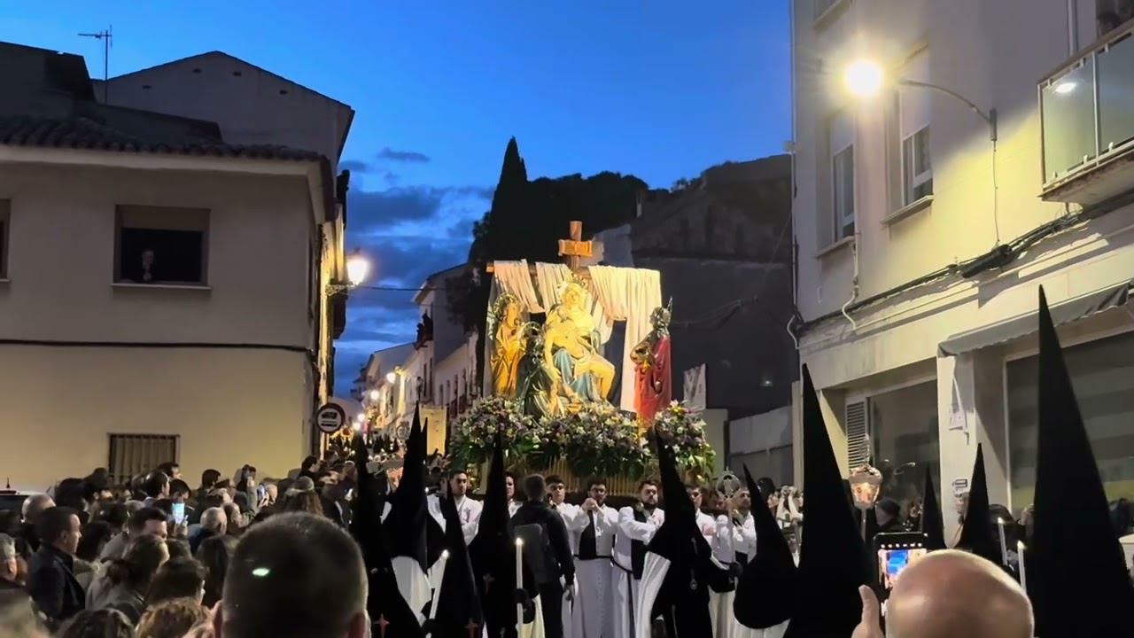 Nuestra Señora de La Piedad. Viernes Santo 2025. Campo de Criptana. Calle Torrecilla y Pozohondo.