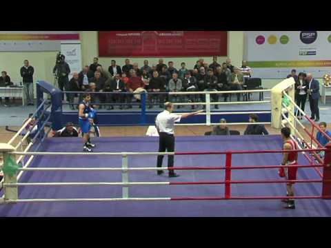 BOXING FINAL14 april 2017(49kg)RED Babaxanian Gaspar ARM VS BLUE Darbaidze Nodar GEO .