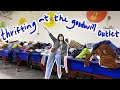 Come THRIFT SHOPPING at the GOODWILL OUTLET with me + Try on Haul // What did I get for just $6?!