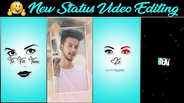 New Sad Status Video Editing in kinemaster || sad status broken heart boy