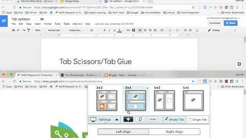 3 Chrome Extensions for Tab Splitting