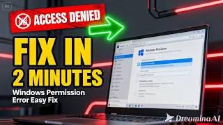 How to Fix “ACCESS DENIED” Error in Windows | Easy Step-by-Step Fix 🚫