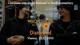 Interview with #disturbed, Vienna 23.11.2010