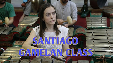 GAMELAN IN SANTIAGO CHILE!!! LANCARAN SINGA NEBAH// GAMELAN SANTIAGO// CHILE