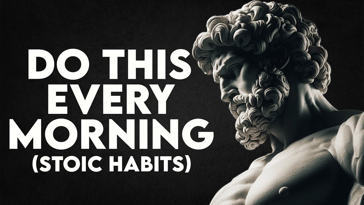 9 THINGS You SHOULD Do EVERY MORNING (Stoic Routine) | STOICISM - YouTube