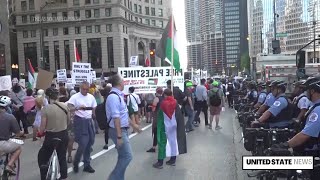 Thousands of activists expected in Chicago for Democratic convention to call for Gaza cease-fire