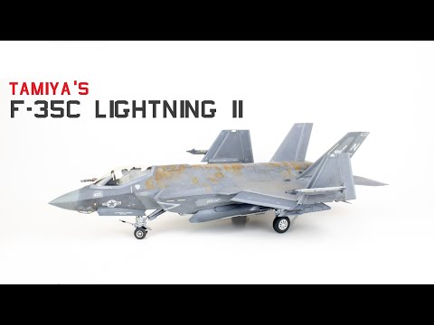 The BEST aircraft model kit out there: Tamiya’s F-35C