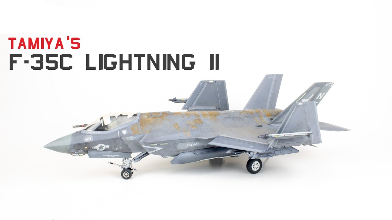 The BEST aircraft model kit out there: Tamiya’s F-35C