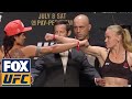 Amanda Nunes vs. Valentina Shevchenko | Weigh-In | UFC 213