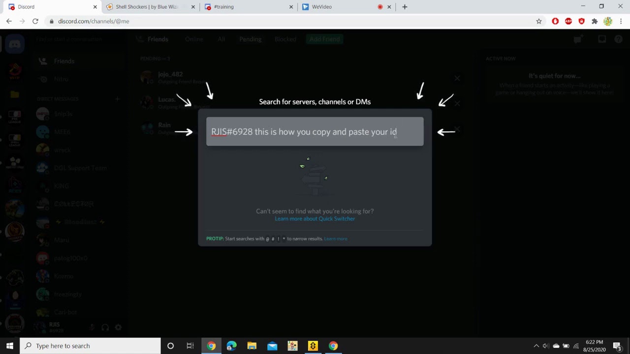How to copy and paste your Discord ID - YouTube