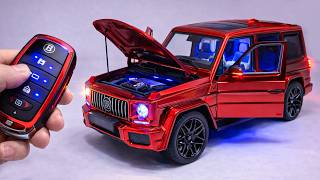 Unboxing of Scale Model Car Mercedes G63 1:18 | Diecast Model Car | Miniature Diecast Zone