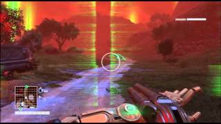 Far Cry 3 Blood Dragon: Killing a blood dragon in full HD