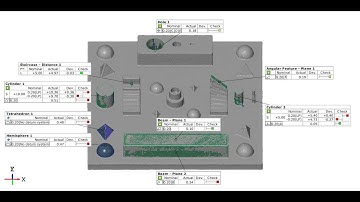 Tolerance Evaluations Tutorial | GOM Inspect
